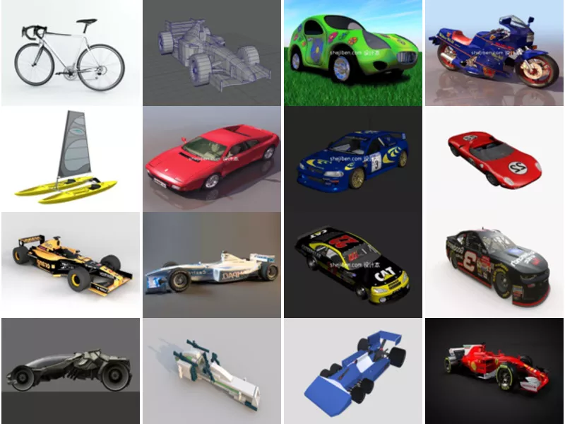 Top 25 Racing Car 3D Models Most Recent 2022