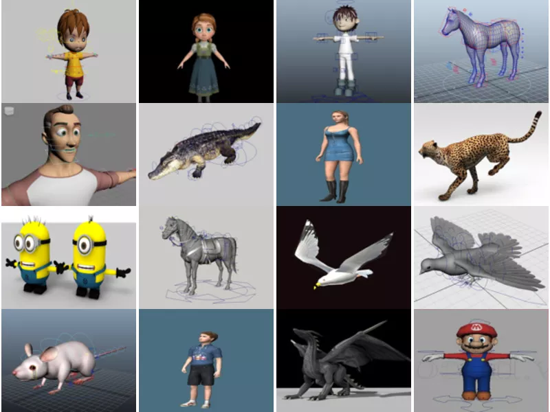 Top 25 Rig 3D Models Stuff Most Viewed 2022