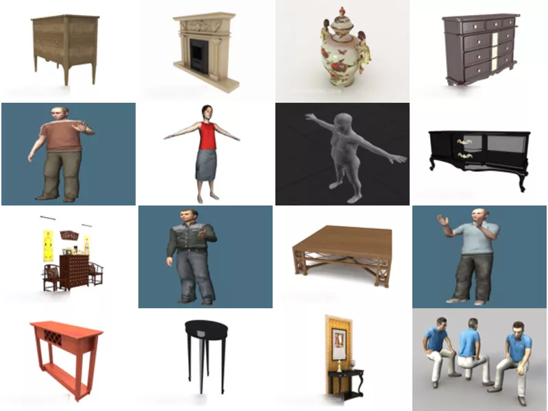 Top 25 Aged 3D Models Most Viewed 2022