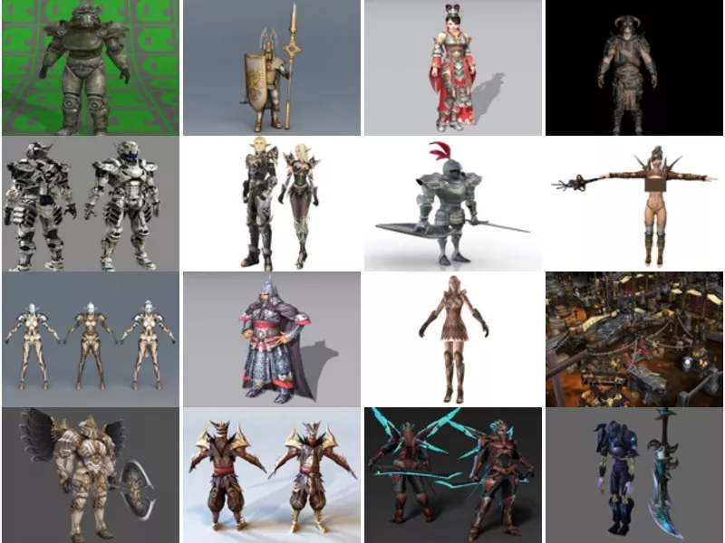 Top 25 Armor 3D Models Resources Most Viewed 2022