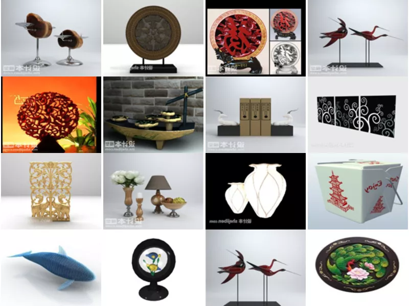 Top 25 Artwork 3D Models for Design Most Popular 2022