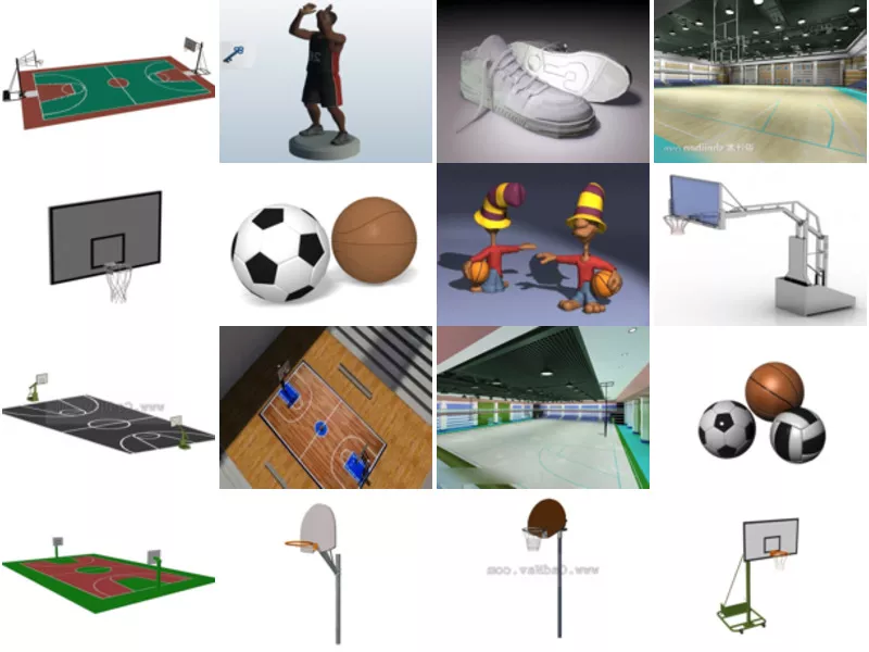 Top 25 Basketball 3D Models Most Viewed 2022
