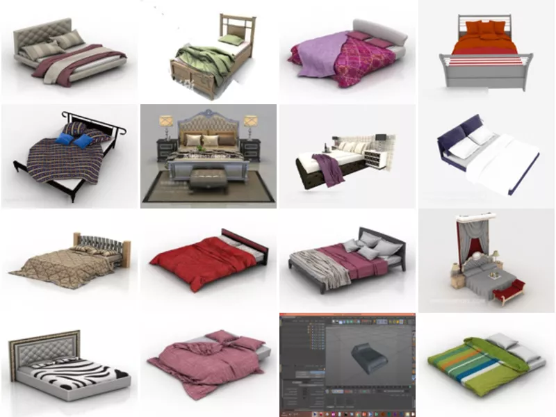 Top 25 Blanket 3D Models Most Viewed 2022
