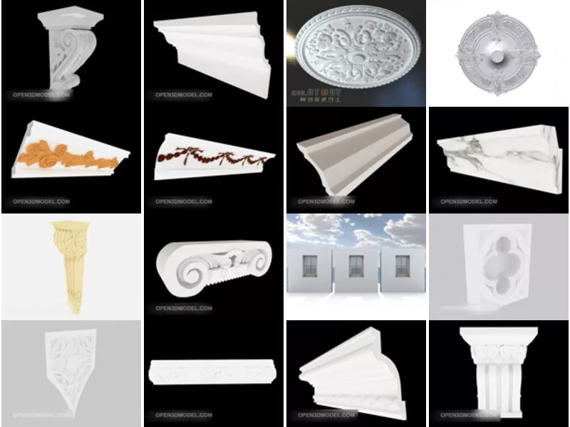 Top 25 Component 3D Models for Rendering Most Viewed 2022