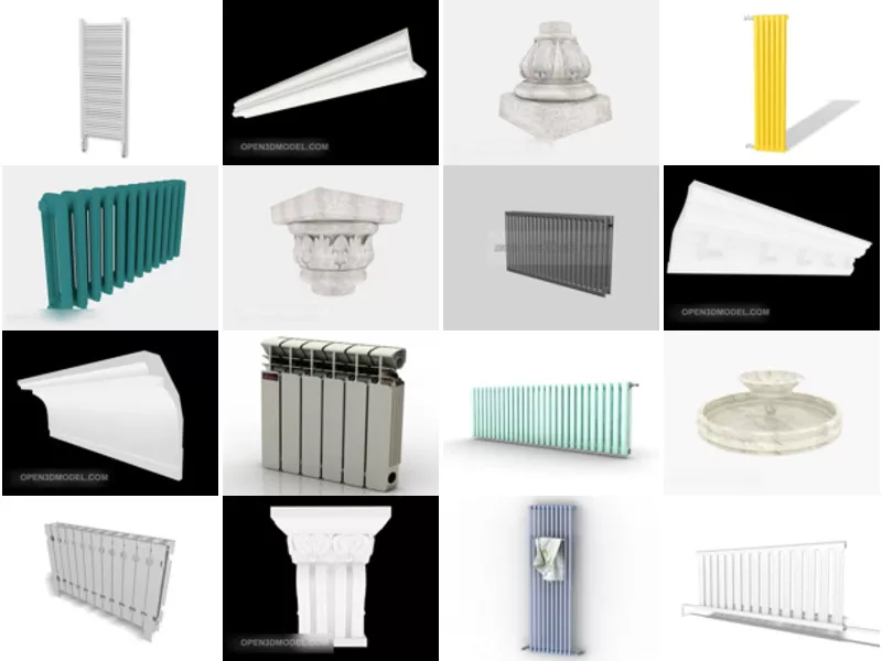 Top 25 Heating 3D Models Most Popular 2022