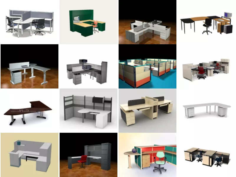 Top 25 Workstation 3D Models Most Viewed 2022 - Open3dModel