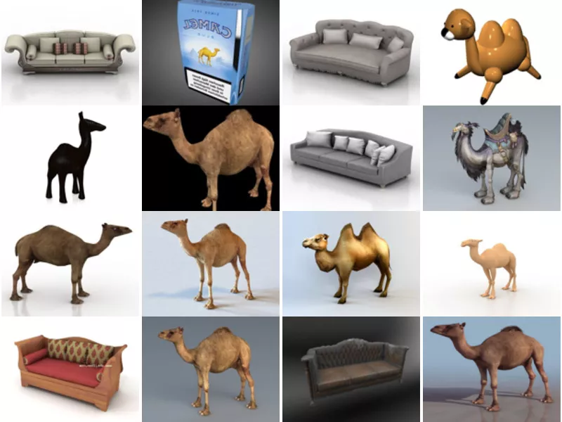Top 26 Camel 3D Models for Free Most Viewed 2022