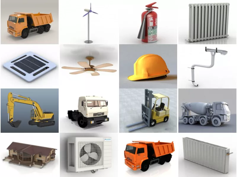 Top 26 Construction 3D Models Resources Most Viewed 2022