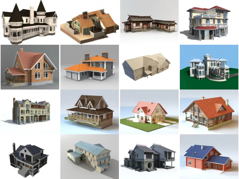 Top 26 Dwelling 3D Models Most Viewed 2022