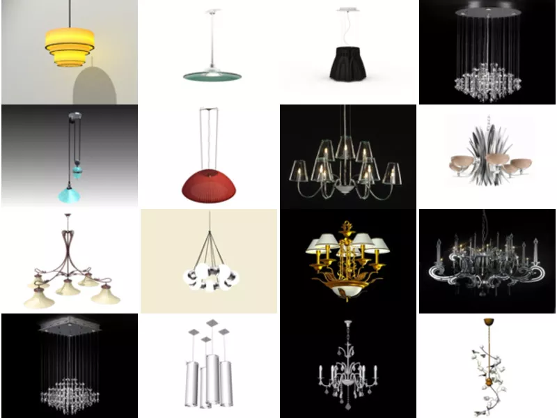 Top 26 Hanging Lamp 3D Models for Free Most Popular 2022