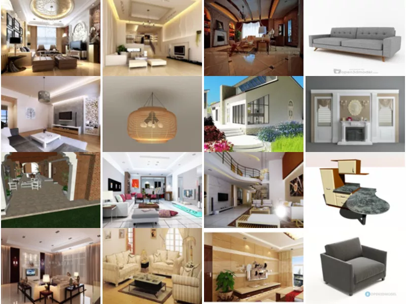 Top 26 Living Room 3D Models for Rendering Most Viewed 2022