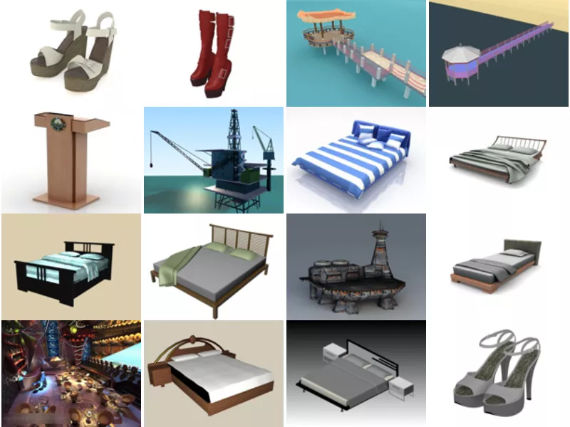 Top 26 Platform 3D Models Most Popular 2022