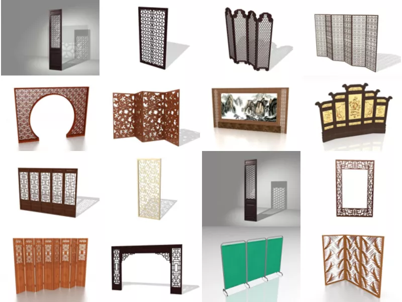 Top 26 Room Divider 3D Models Most Viewed 2022