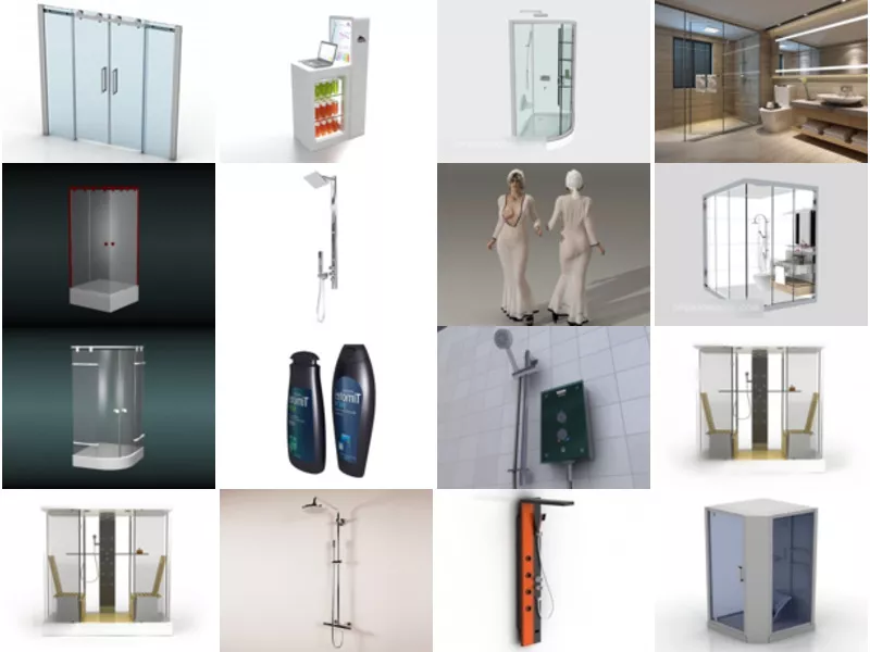 Top 26 Shower 3D Models Most Popular 2022