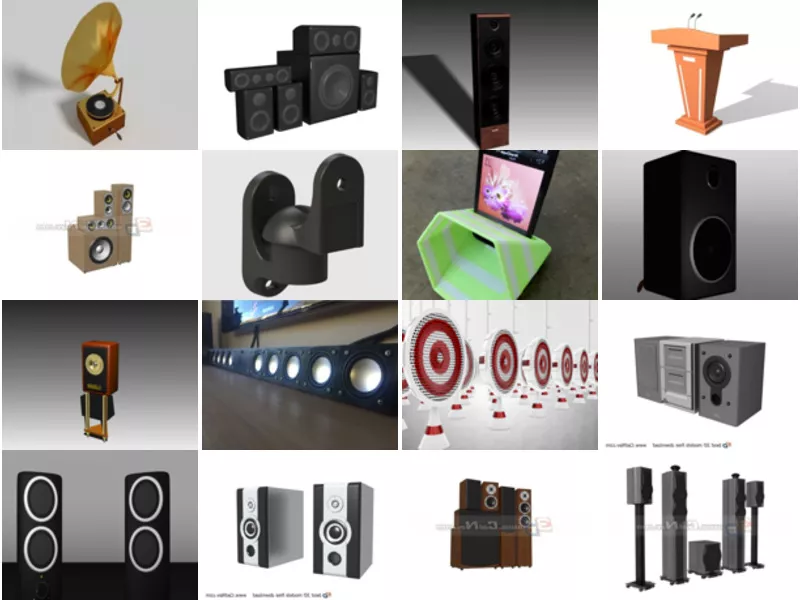 Top 26 Sound 3D Models for Free Most Popular 2022