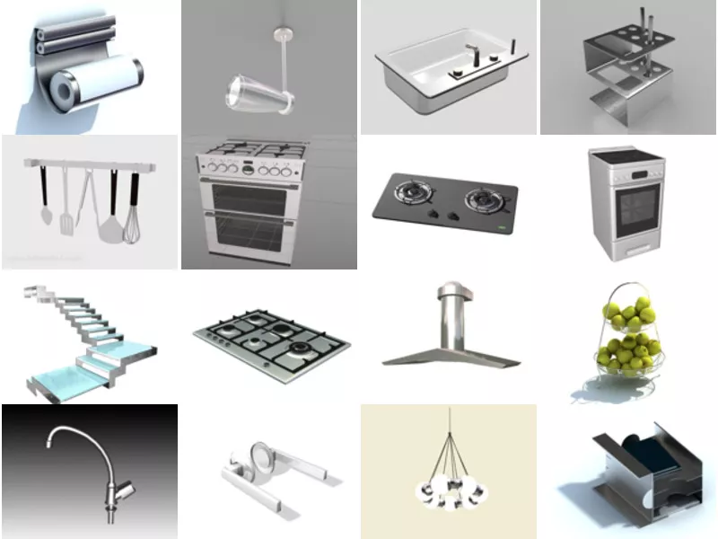 Top 26 Stainless Steel 3D Models for Design Most Viewed 2022