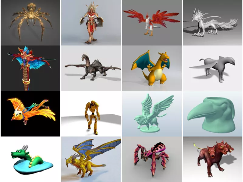 Top 27 Creature 3D Models Stuff Most Recent 2022