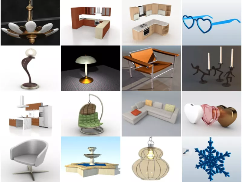 Top 27 Shaped 3D Models for Rendering Most Popular 2022