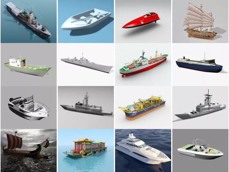 Top 27 Ship 3D Models Resources Latest 2022