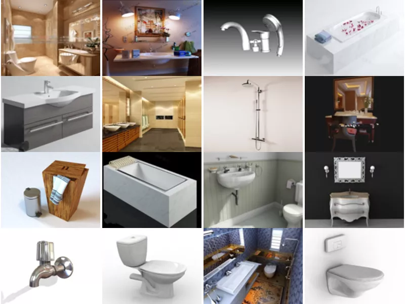 Top 27 Bathroom Furniture 3D Models Resources Most Viewed 2022