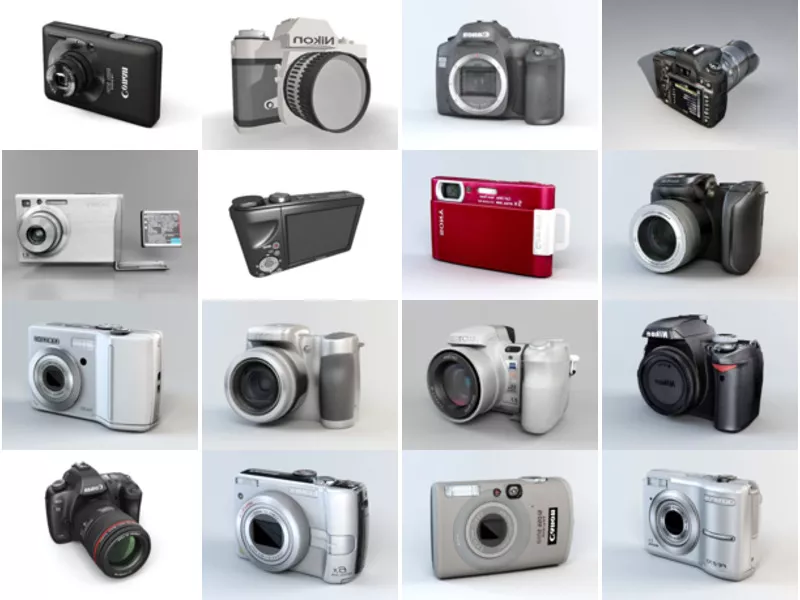 Top 27 Digital Camera 3D Models for Free Most Viewed 2022