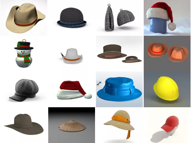 Top 27 Hat 3D Models for Free Most Popular 2022