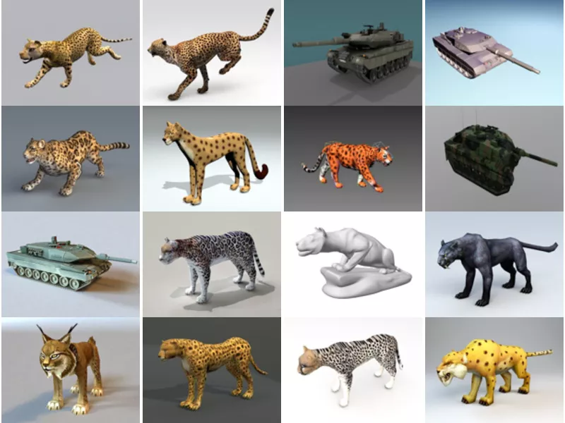 Top 27 Leopard 3D Models Resources Most Viewed 2022