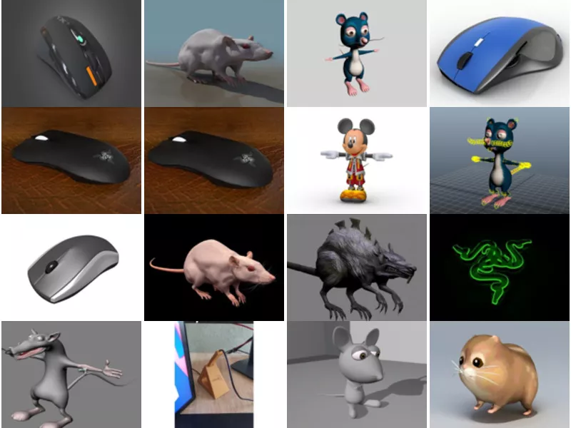 Top 27 Mouse 3D Models Stuff Most Popular 2022