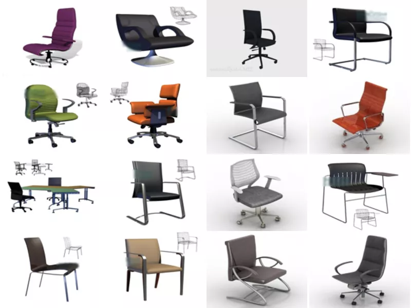 Top 27 Office Chair 3D Models Most Viewed 2022