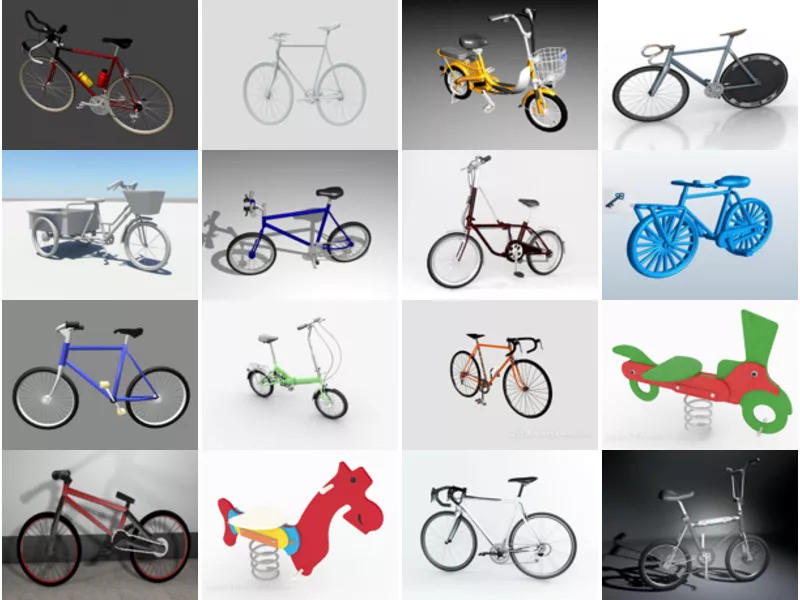 Top 28 Bicycle 3D Models for Design Most Recent 2022