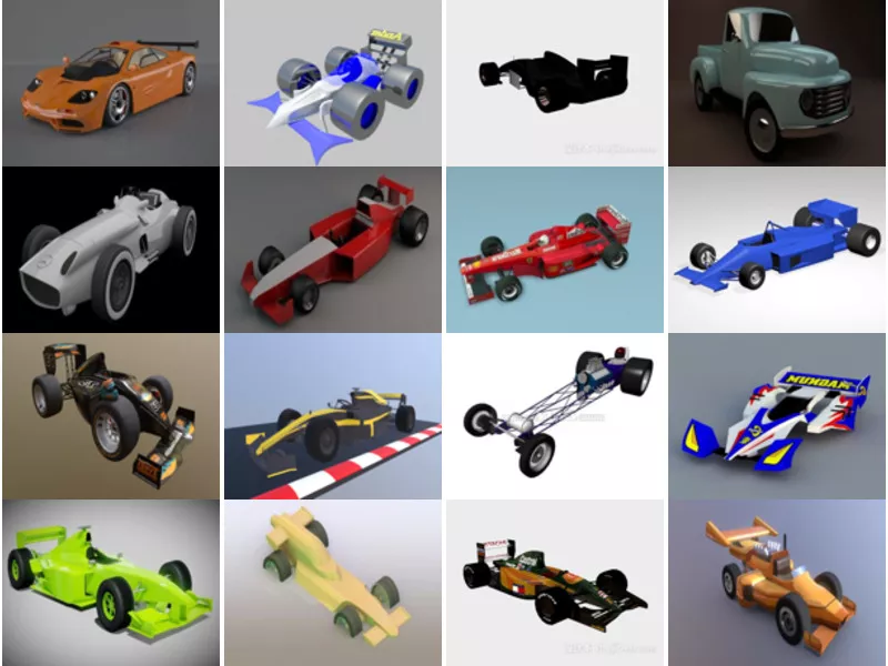Top 28 F1 3D Models Most Recent 2022
