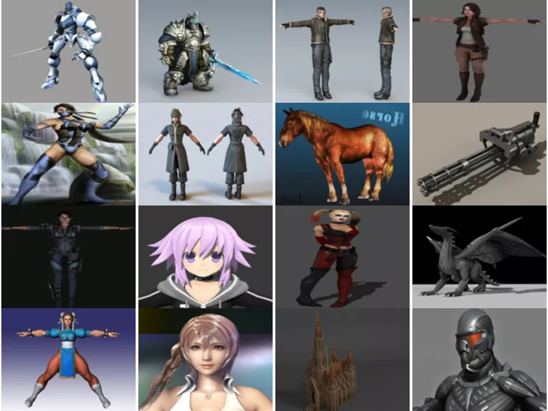 Top 28 Game 3D Models for Rendering Most Viewed 2022