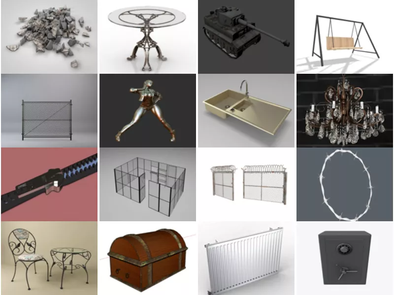 Top 28 Metal 3D Models Resources Most Viewed 2022