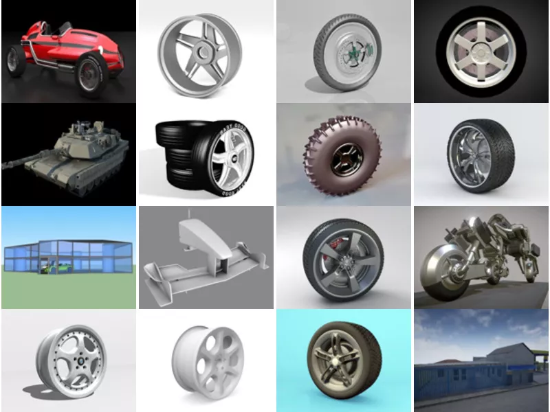 Top 28 Auto 3D Models Most Viewed 2022