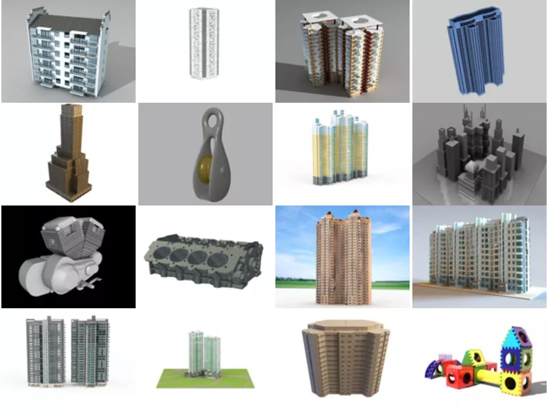 Top 28 Block 3D Models Most Viewed 2022