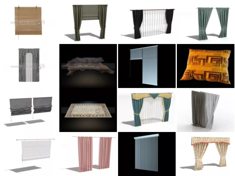 Top 28 Home Textile 3D Models for Free Most Viewed 2022