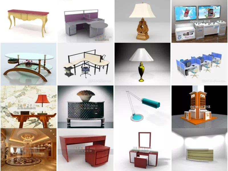Top 29 Desk 3D Models Resources Latest 2022