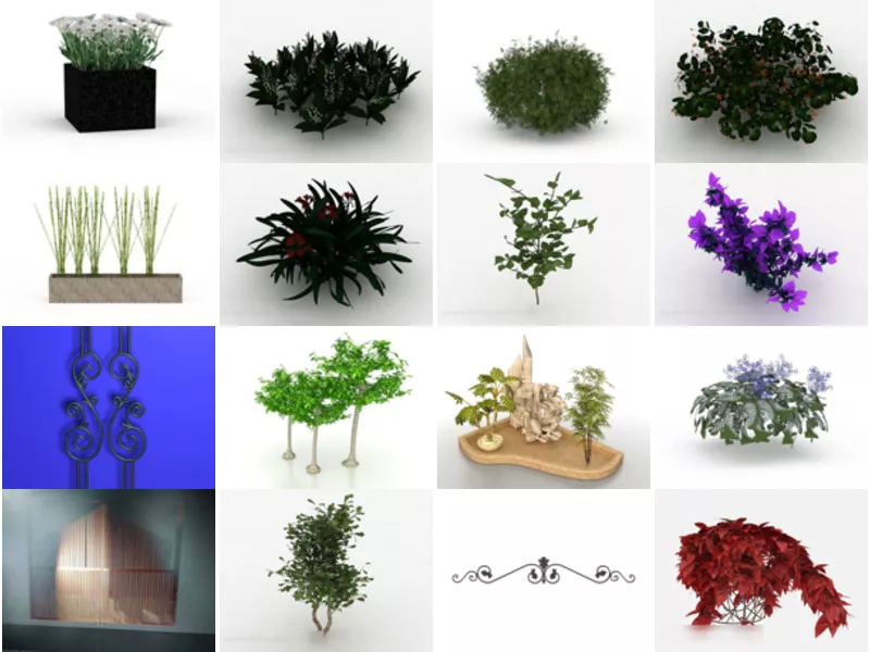 Top 29 Ornamental 3D Models for Rendering Latest 2022