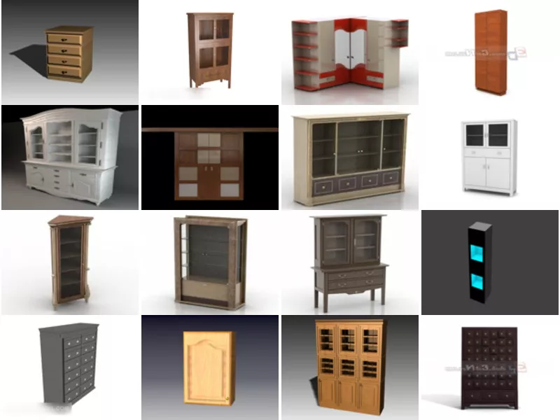 Top 29 Cupboard 3D Models Resources Most Viewed 2022