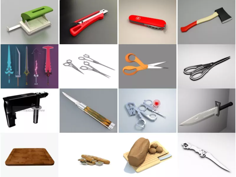 Top 29 Cutting 3D Models Most Viewed 2022