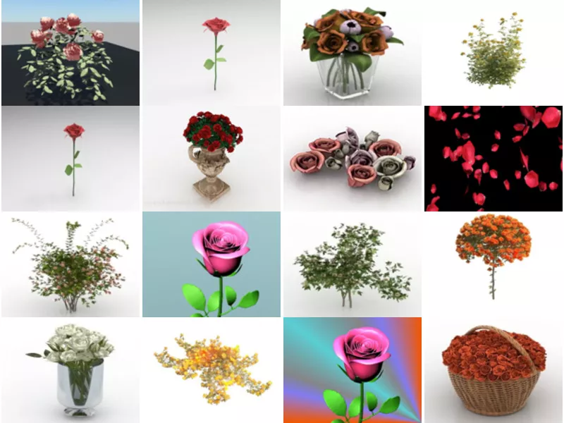 Top 29 Rose 3D Models Stuff Most Viewed 2022
