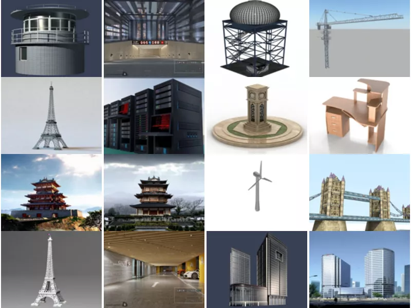 Top 29 Tower 3D Models Stuff Most Popular 2022
