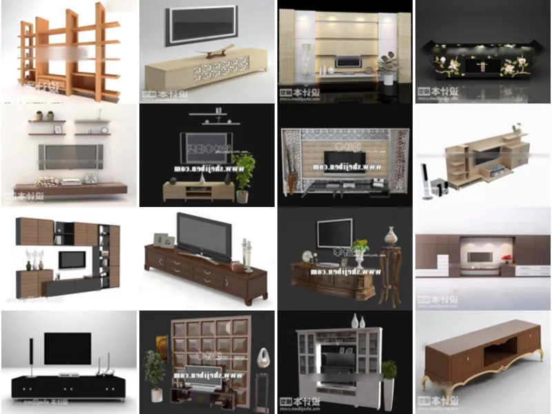 Top 29 Tv Cabinet 3D Models Resources Most Viewed 2022