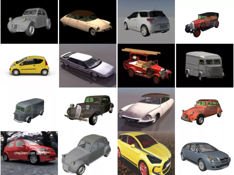 Top 30 Citroen 3D Models Resources Newest 2022