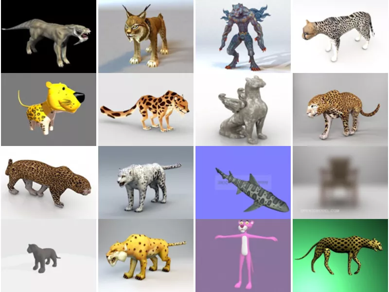Top 30 Leopard 3D Models for Design Latest 2022