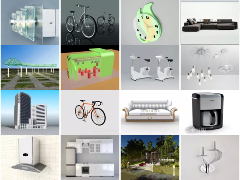 Top 30 Modern 3D Models for Free Newest 2022