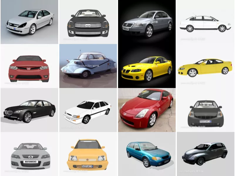 Top 30 Sedan Car 3D Models for Rendering Latest 2022