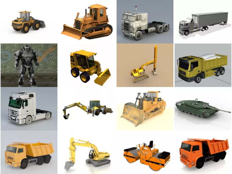 Top 30 Heavy 3D Models Most Viewed 2022
