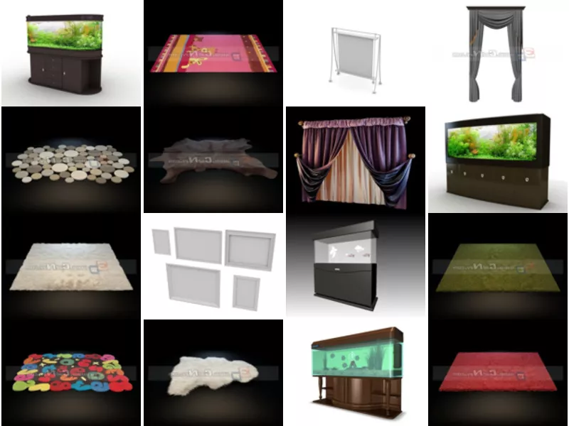 Top 30 Home Decor 3D Models Most Popular 2022
