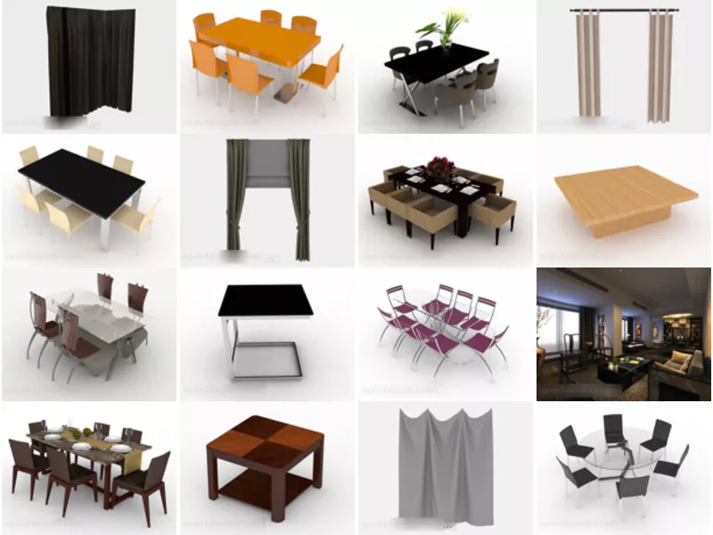 Top 30 Minimalistic 3D Models Most Viewed 2022